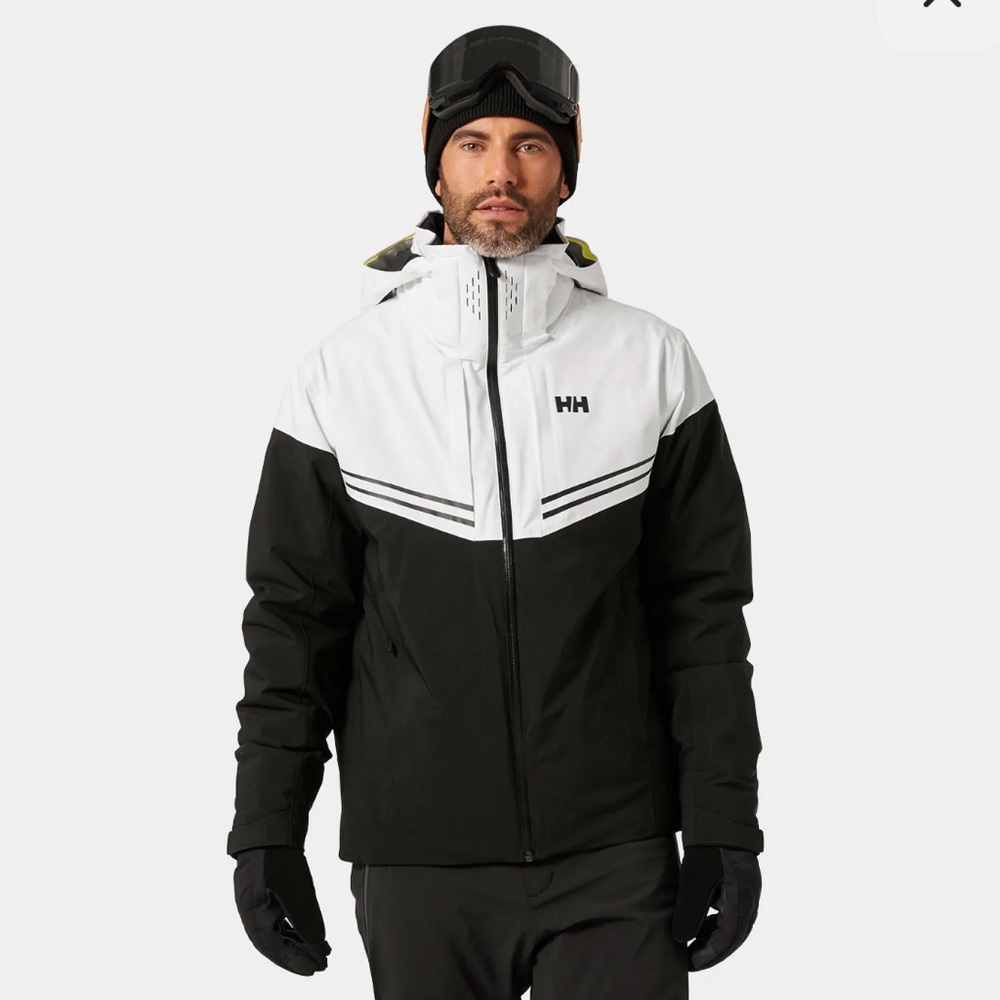 Men’s Alpha Infinity Insulated Ski Jacket Size L HH